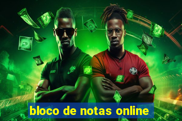 bloco de notas online